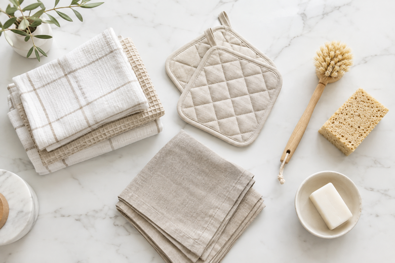 Kitchen-Towels-Dishcloths-Napkins-Pot-Holders Robins Nest Home