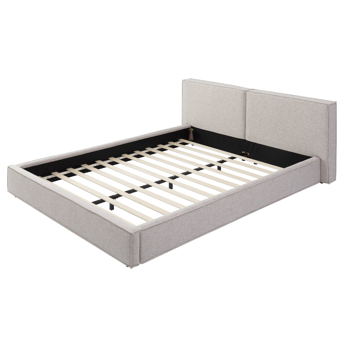Modern Tufted Queen Size Upholstered Platform Bed Frame HouseOfZazla