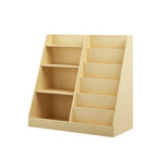 Kids Bookshelf with Toy Storage Organizer, 34.65" Multi-Tier