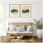 Tranquil Meadows 2 Piece Framed Wall Art Print Set by Amy Lighthall