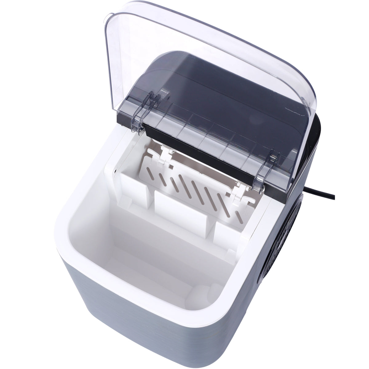 Ice Maker Countertop, Portable Ice Machine, Self-Cleaning Ice Makers with Basket and Scoop, 9 Cubes in 6 Mins, 26 lbs per Day, Ideal for Home, Kitchen,ETL and FDA certificate. Montret