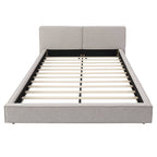 Modern Tufted Queen Size Upholstered Platform Bed Frame