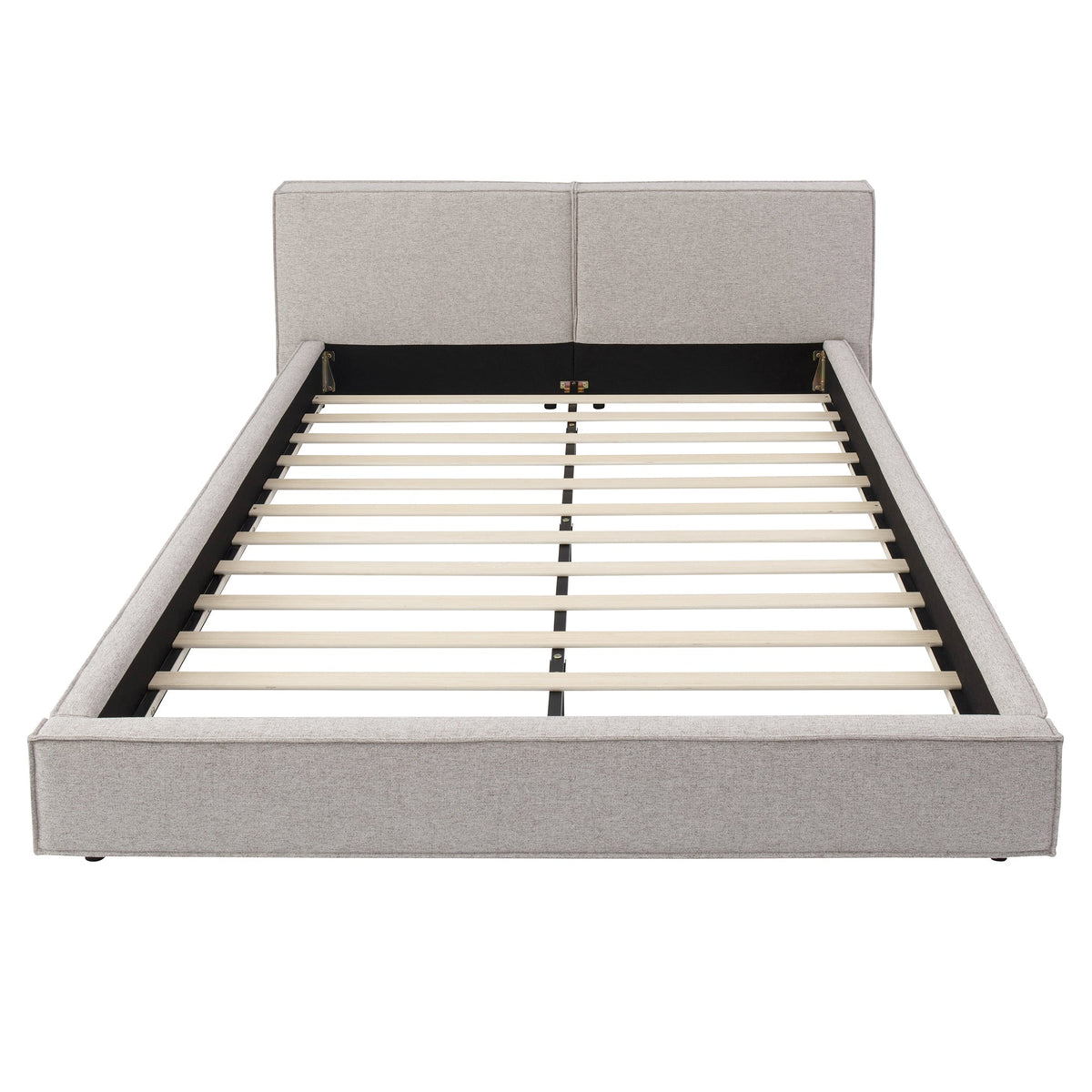 Modern Tufted Queen Size Upholstered Platform Bed Frame HouseOfZazla
