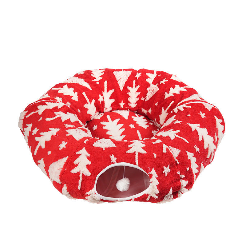 Donut-shaped Pet Bed Cat Mattress