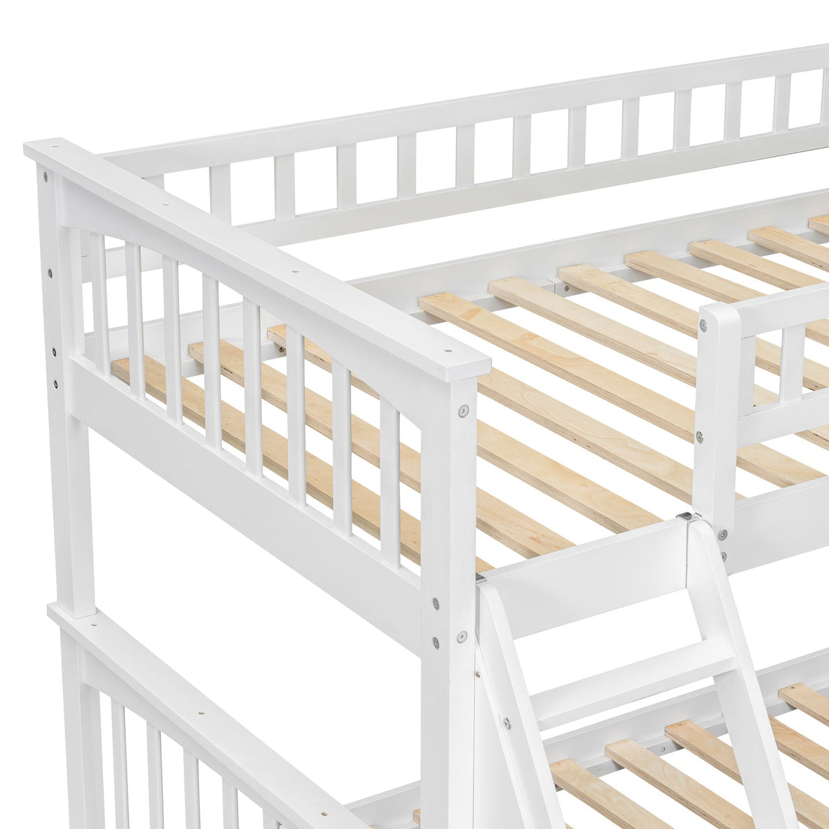Convertible Storage Bunk Bed with Drawers - Twin Over Full HouseOfZazla