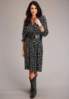 Stetson 1417 Southwestern Ditzy (Grey) - Women's Dress