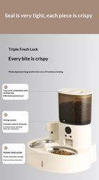 Automatic Cat Feeder With Timed & Portion Control