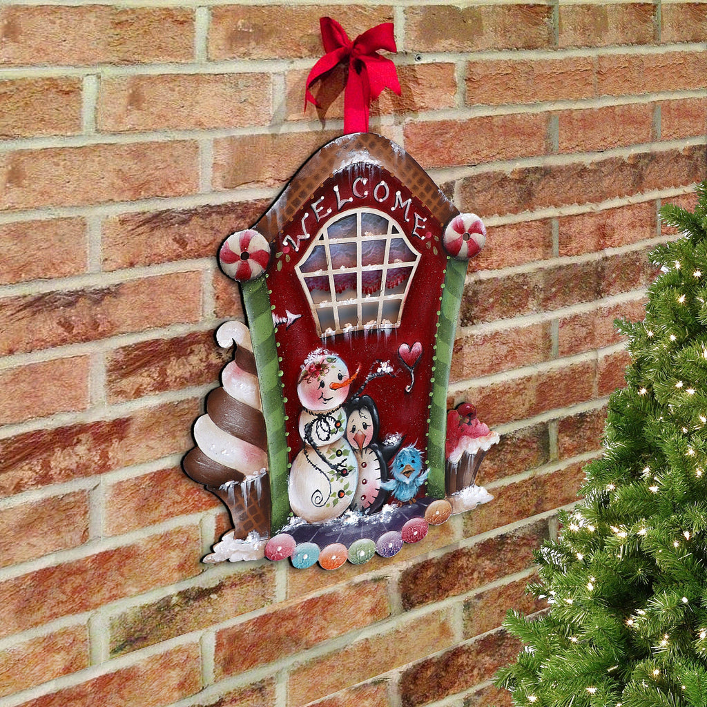 A Season of Sweet Christmas Holiday Door Decor by Jamie Mills-Price - Christmas Decor - 8611079H-MP G.DeBrekht