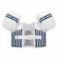 Floating Jackets with Sleeves for Pool or Beach | 1-3 Years | White & Blue