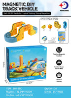 Childrens Electric Magnetic Levitation Track Building Toy