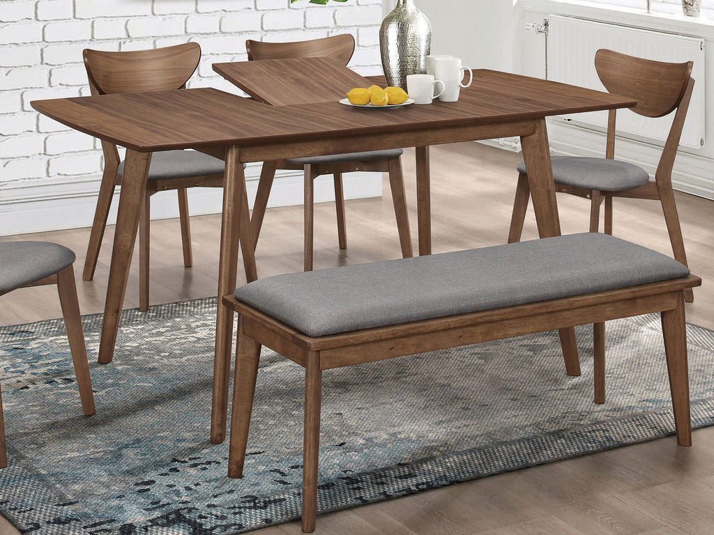 Natural Oak Veneer Dining Table