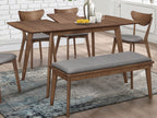 Natural Oak Veneer Dining Table