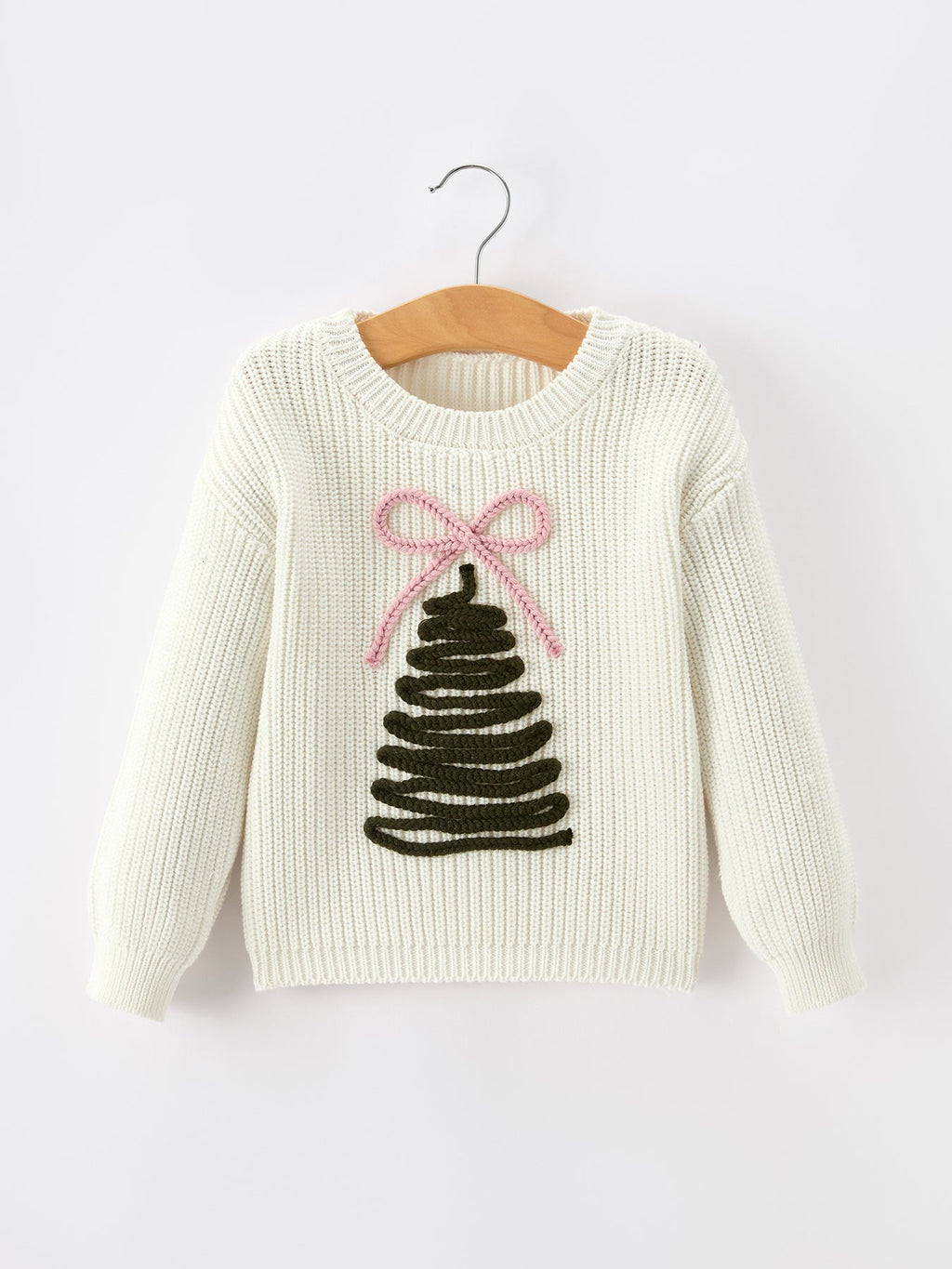 Winter Christmas Girls Pullover Sweater Rylee Faith Designs