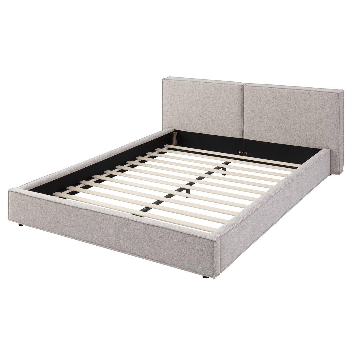Modern Tufted Queen Size Upholstered Platform Bed Frame HouseOfZazla