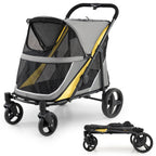 Heavy Duty Dog Stroller for Large Dogs - 220 LBS Capacity