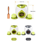 Automatic Tennis Ball Launcher With Treat Dispenser