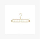 Plastic Clothes Hanger with Storage Hook