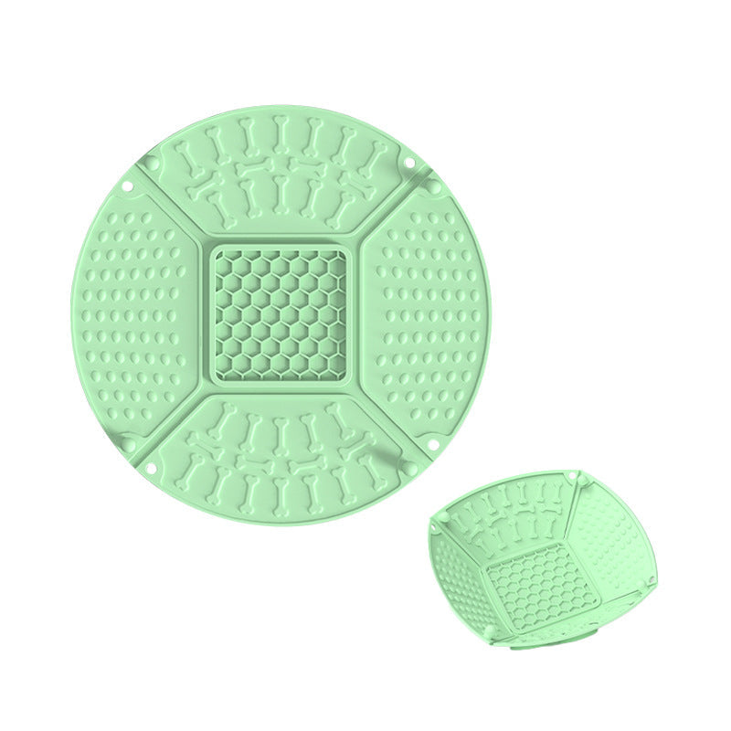 Foldable Slow-Feeding And Licking Mat For Pets