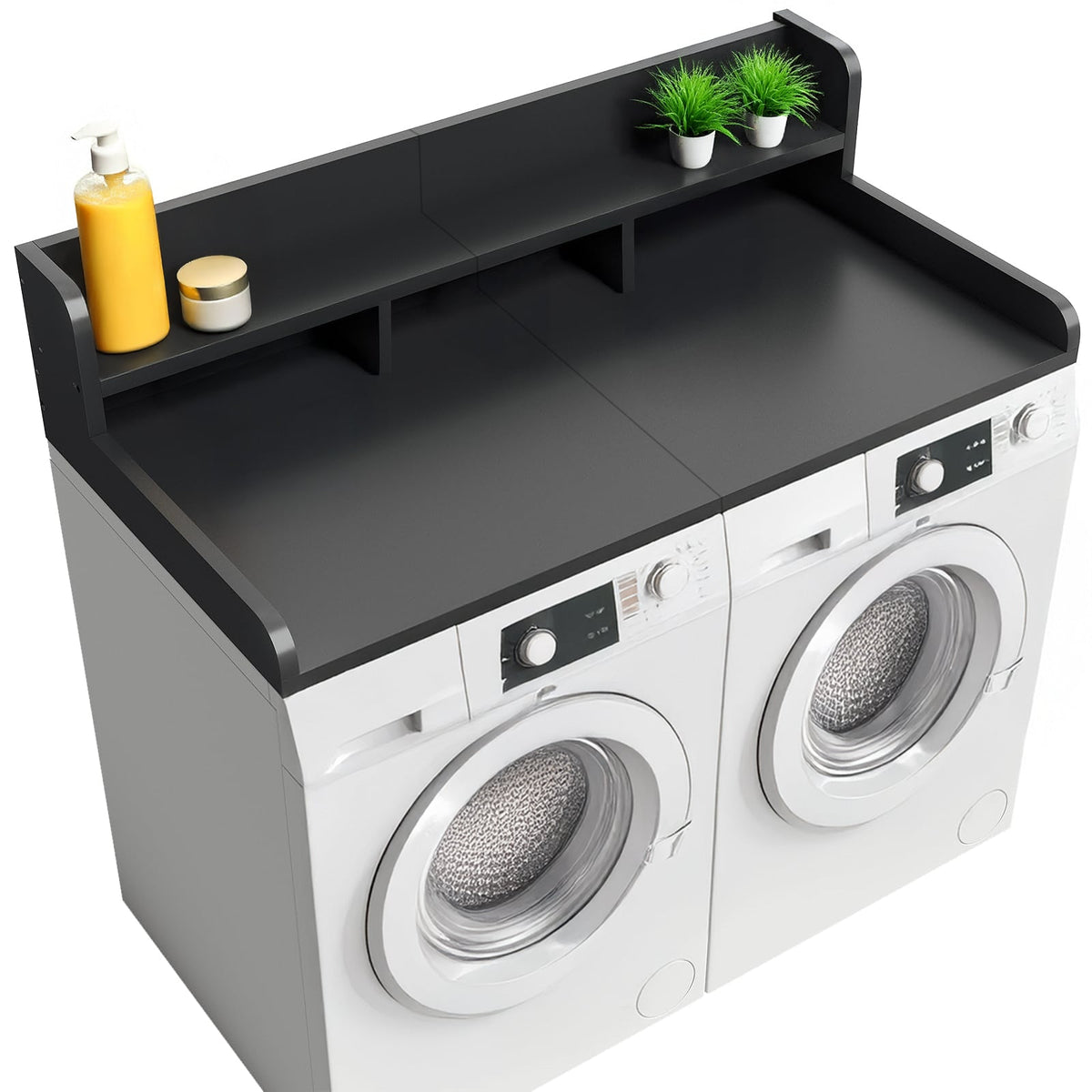 Washer Dryer Countertop with Non-slip Pads - Black HouseOfZazla