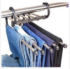 5 In 1 Multi-functional Stainless Steel Clothes Hangers