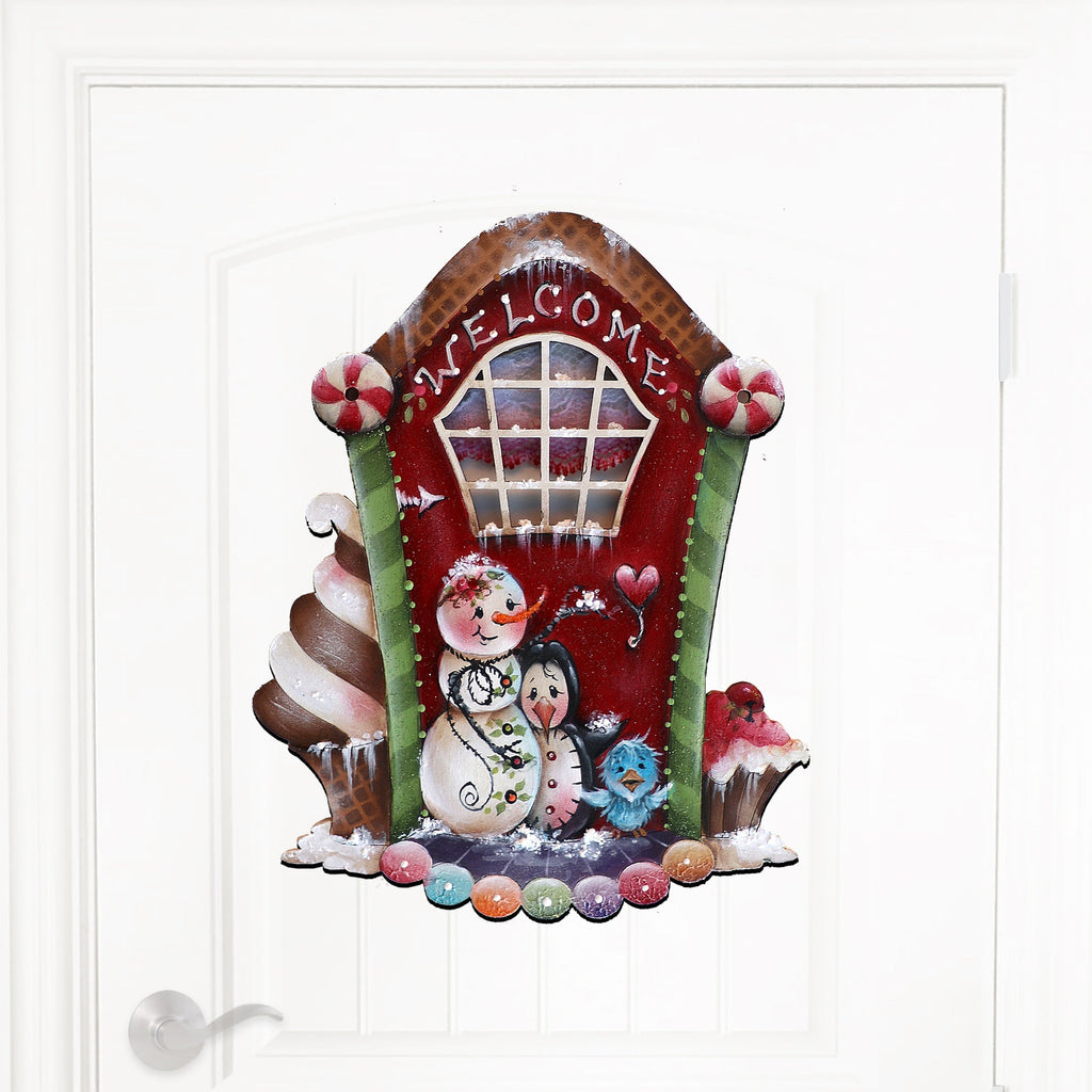 A Season of Sweet Christmas Holiday Door Decor by Jamie Mills-Price - Christmas Decor - 8611079H-MP G.DeBrekht
