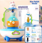 Electric Mini Finger-Powered Pottery Wheel Kit Handmade Set With No-Bake Clay Toys