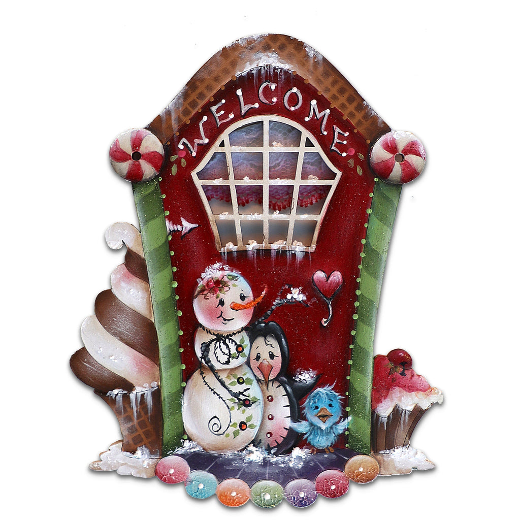 A Season of Sweet Christmas Holiday Door Decor by Jamie Mills-Price - Christmas Decor - 8611079H-MP G.DeBrekht