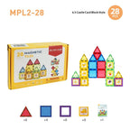 65cm Colorful Window Childrens Magnetic Building Toy  Educational Magnetic Blocks