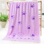 Bath towel beach towel cartoon print