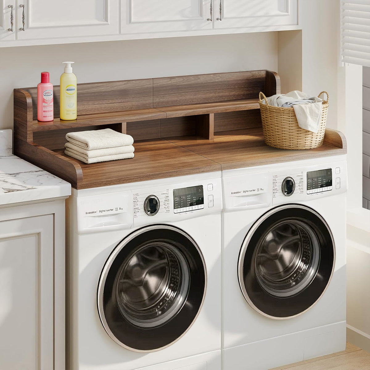 Washer Dryer Countertop with Non-Slip Pads HouseOfZazla