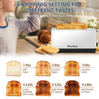 4-Slice Extra Wide Long Slot Toaster