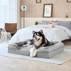 Waterproof Dog Bed With Removable Washable Cover Pet Supplies