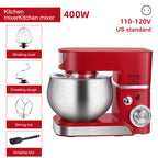 400W Stand Mixer, Multifunctional Kitchen Machine – Automatic Dough Kneader & Electric Egg Beater for Home Use