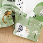 Cute And Super-adorable Animal-themed Short-sleeve Baby Romper For Summer