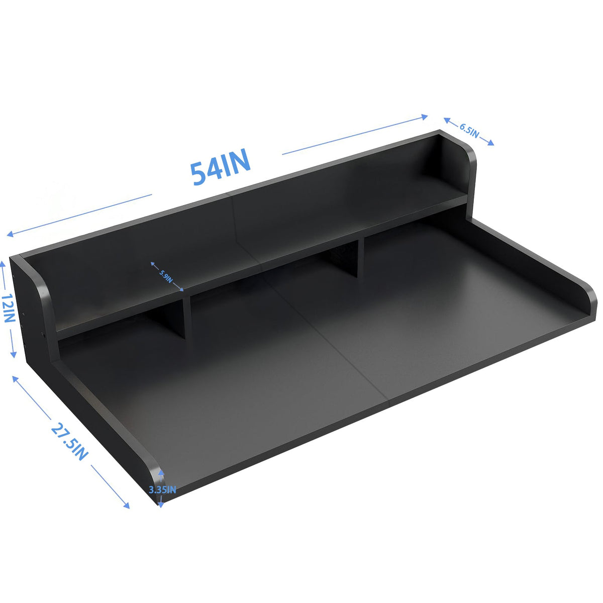 Washer Dryer Countertop with Non-slip Pads - Black HouseOfZazla