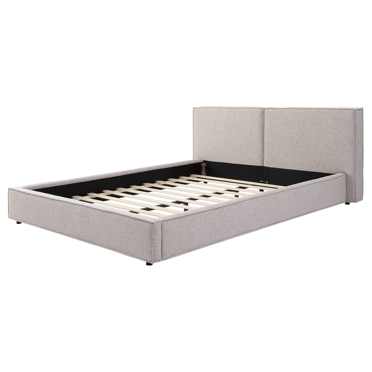 Modern Tufted Queen Size Upholstered Platform Bed Frame HouseOfZazla