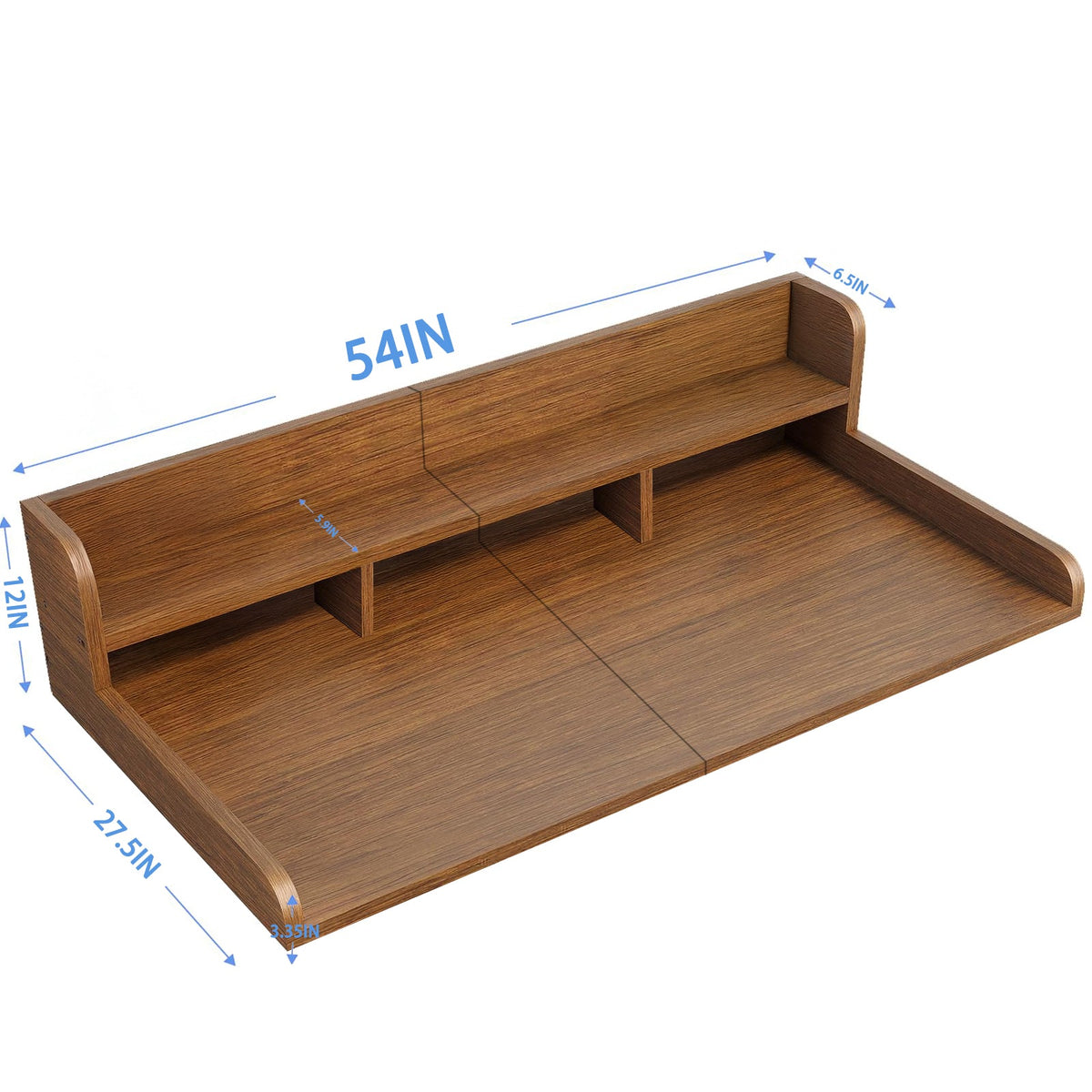 Washer Dryer Countertop with Non-Slip Pads - Walnut HouseOfZazla
