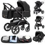 Landscape Stroller With A Reclining Feature And Foldable Design