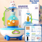 Electric Mini Finger-Powered Pottery Wheel Kit Handmade Set With No-Bake Clay Toys