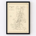 Vintage Map of Littleton, New Hampshire 1892