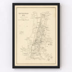 Vintage Map of Littleton, New Hampshire 1892