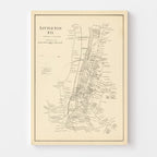 Vintage Map of Littleton, New Hampshire 1892