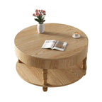 Coffee Table with Dual Storage for Living Room