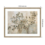 Olive Tree Abstract No. 31 by The Creative Bunch Studio Framed Wall Art Print