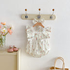 Summer Short-sleeved Sweet Hip-covering Top For Girls