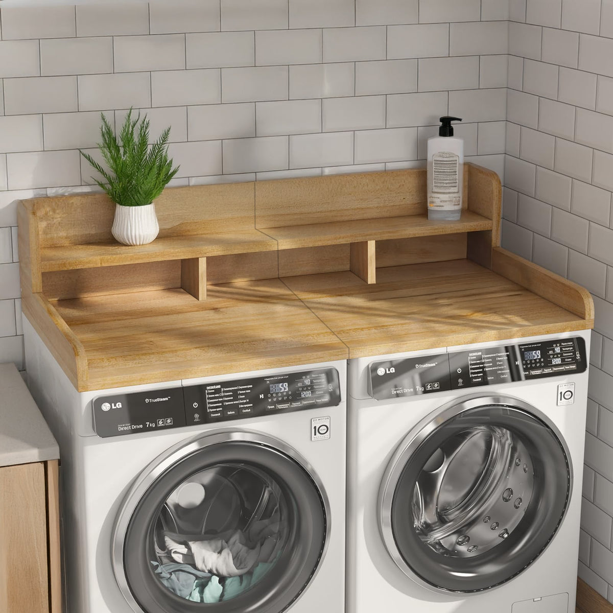 Washer Dryer Countertop with Non-Slip Pads HouseOfZazla