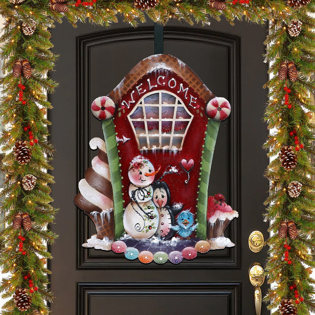 A Season of Sweet Christmas Holiday Door Decor by Jamie Mills-Price - Christmas Decor - 8611079H-MP G.DeBrekht