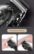 High-Power Pet Clipper With Transparent Shell & Digital Display