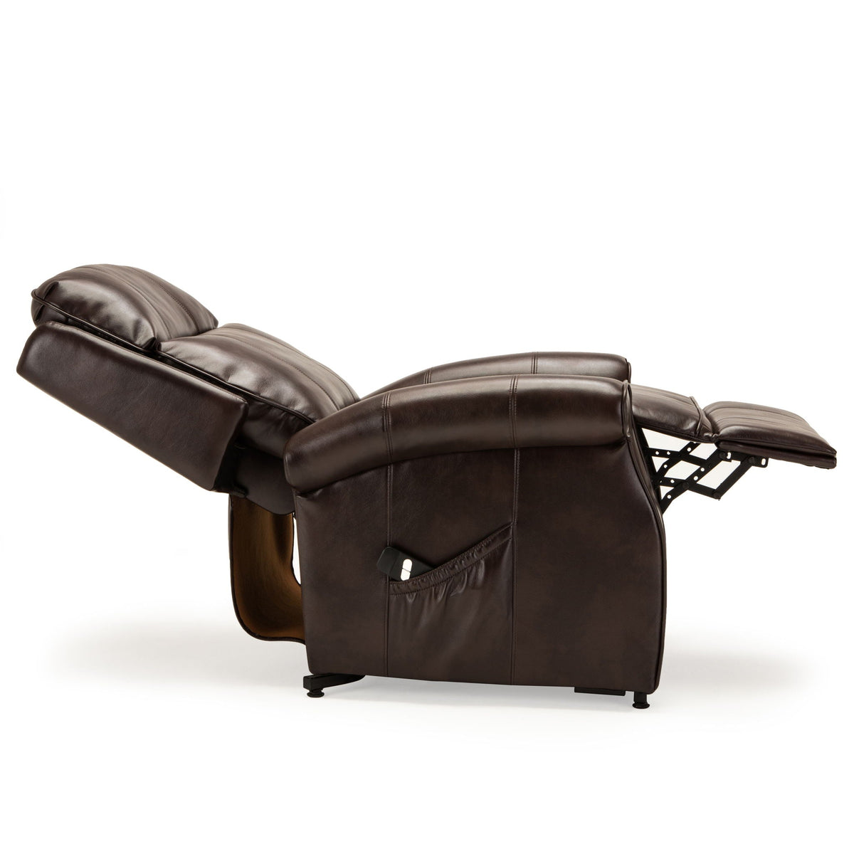 Electric Lift Chair with Recline Function - Blue, Red, or Dark Brown HouseOfZazla