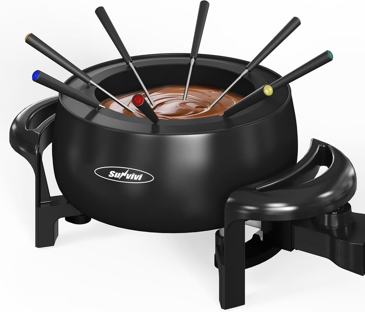 3 Quart Electric Fondue Pot Set HouseOfZazla